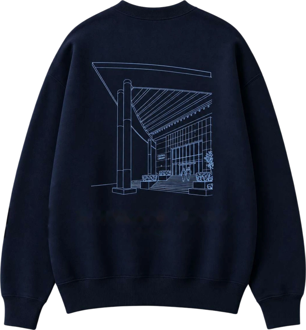 Sweatshirt back